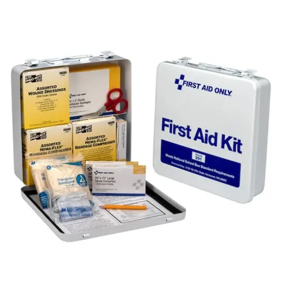 First Aid Only&reg; 50 Person Unitized Metal Bus First Aid Kit {3}