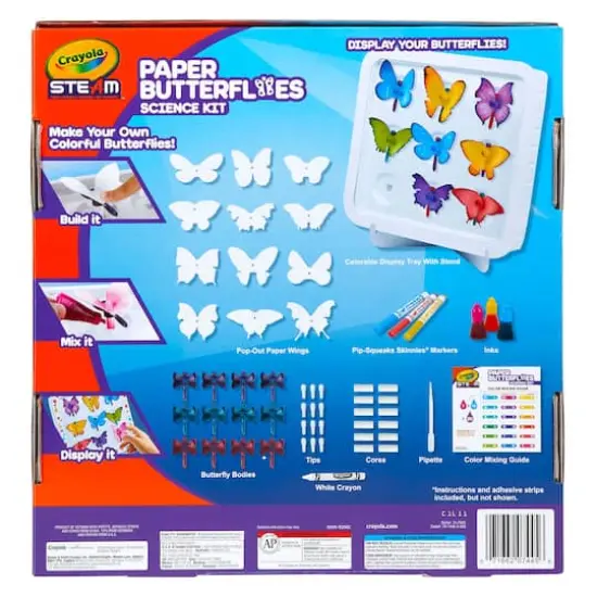 Crayola&reg; STEAM Paper Butterflies Science Kit {5}