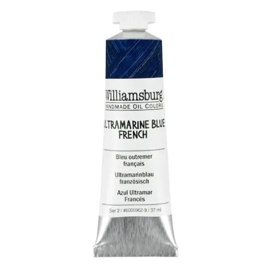 Williamsburg&reg; Artist Oil Colors, 37mL Ultramarine Blue French {1}