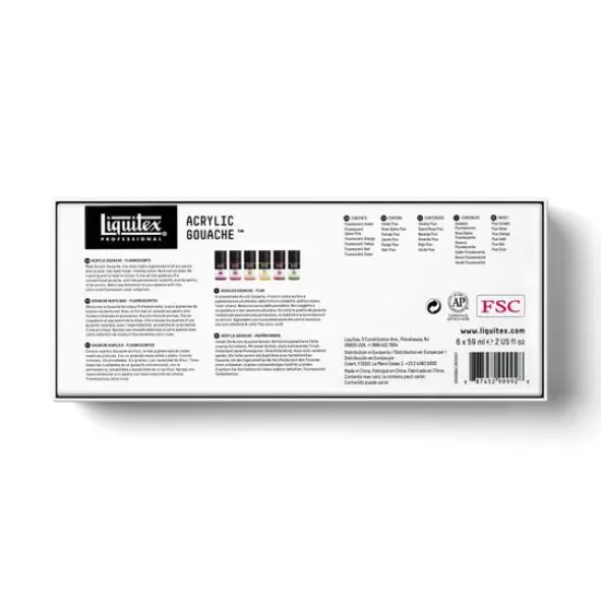 Liquitex® Professional Fluorescents 2oz. Acrylic Gouache, 6ct. {7}