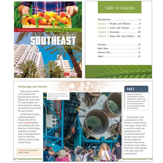 Capstone Press United States by Region Book Set {6}