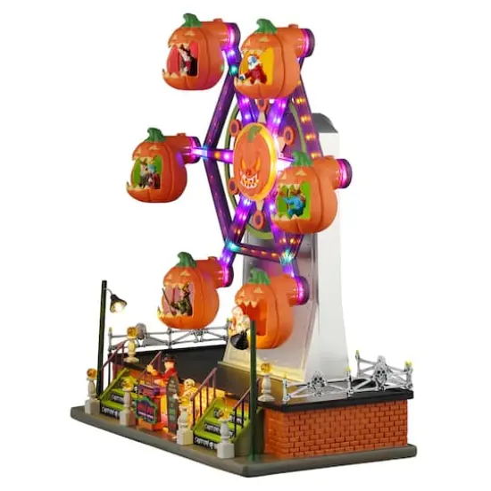 Lemax&reg; Spooky Town&reg; Jumping Jacks Ferris Wheel {4}