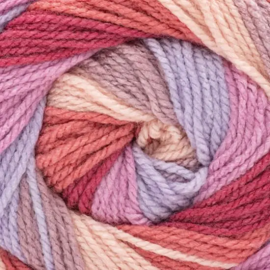 Caron&reg; Cinnamon Swirl Cakes&trade; Yarn Hibiscus {3}