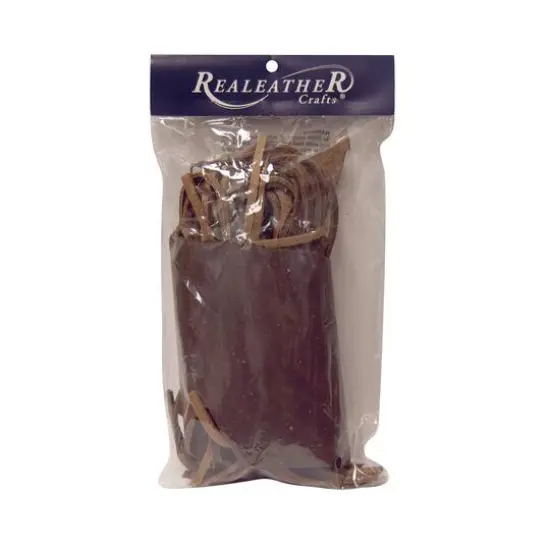 Realeather&reg; 8oz. Farmers Leather Scrap Bundle {3}