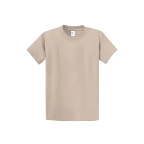 Port & Company&reg; Essential Neutrals Adult T-Shirt Light Sand {1}