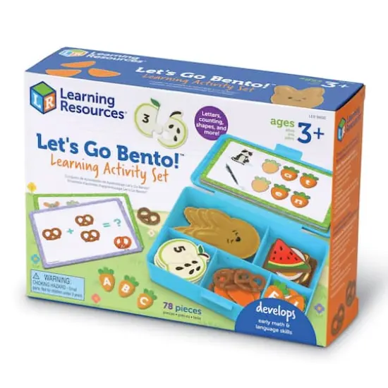 Learning Resources Let's Go Bento! Learning Activity Set {8}