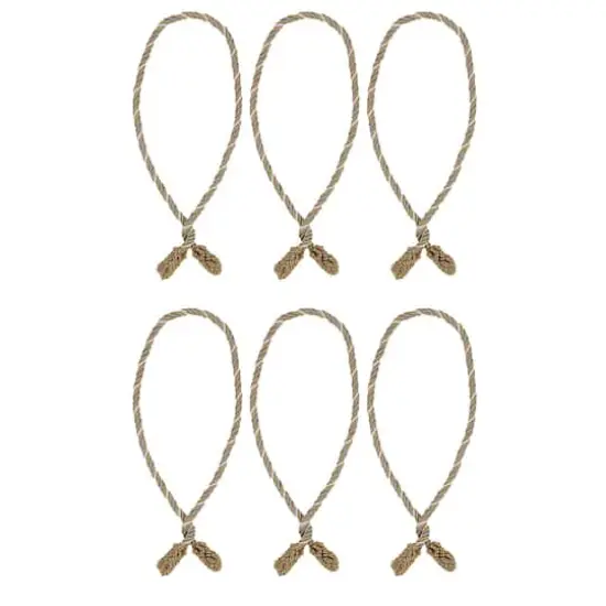 Haute Decor 20" Gold, Silver & White Decorative Twist Ties, 6ct. {3}
