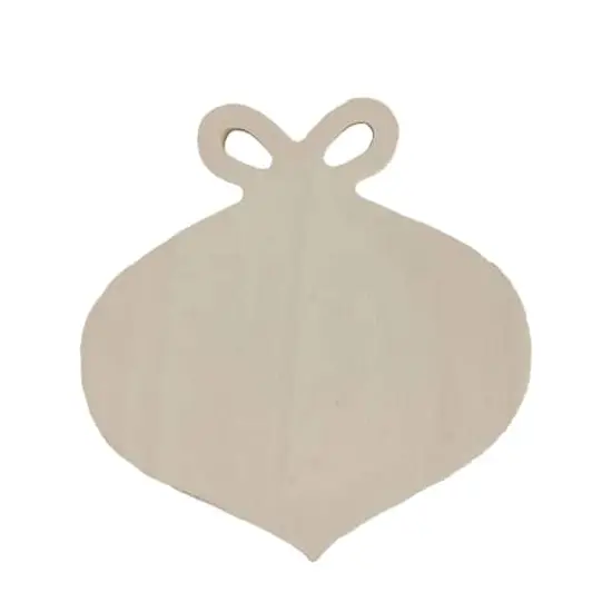 4" Onion Ornament DIY Wood D&eacute;cor, 3ct. by Make Market&reg; {1}