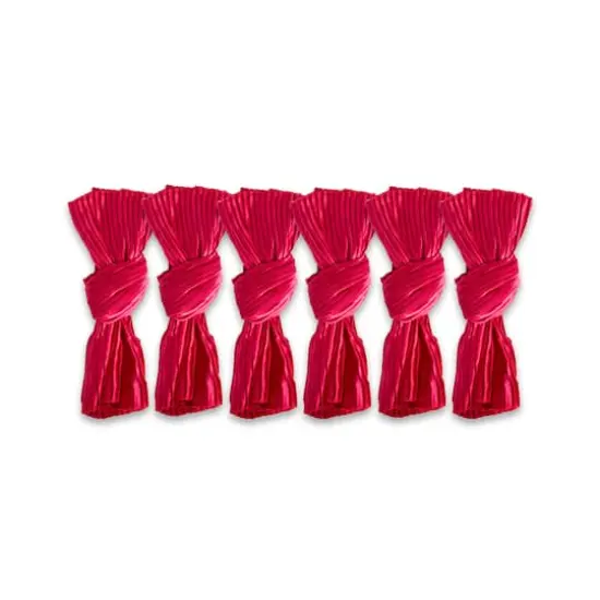 Red Satin Knot Np, 6ct. {1}