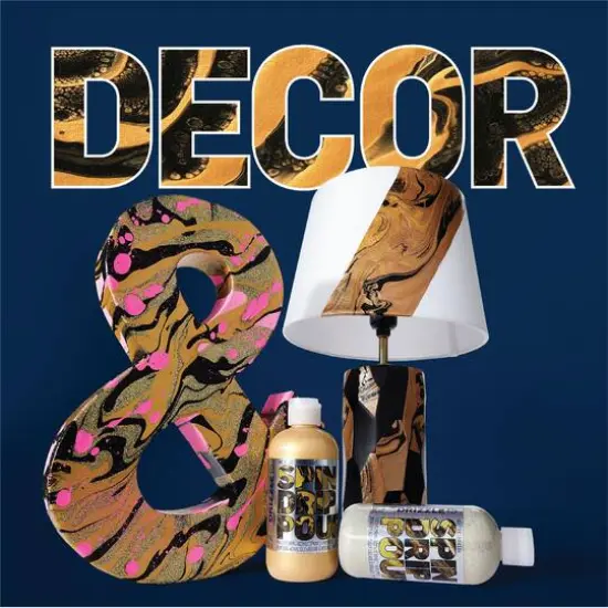 FolkArt® Drizzle™ Pre-Mixed Acrylic Pouring Paint, 9oz. Brassy Metallic {11}