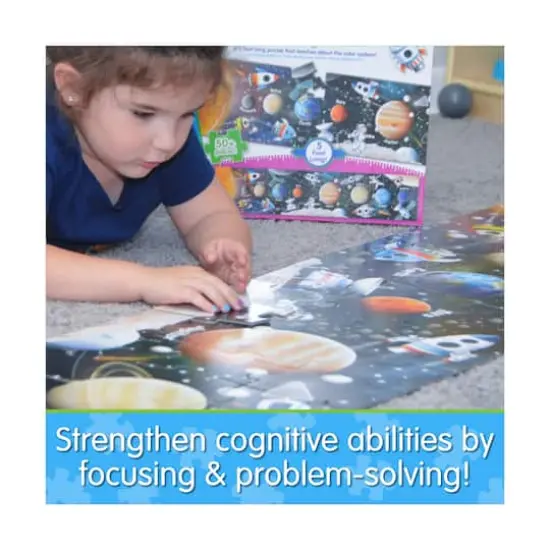 Long & Tall Puzzle - Solar System: 50+ Pcs {9}