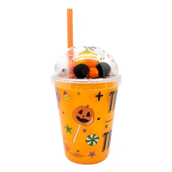 Jack-O'-Lantern Light-Up Dome Cup {5}