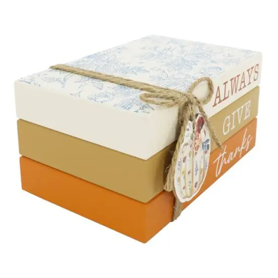 Always Give Thanks Book Tabletop D&eacute;cor by Ashland&reg; {4}