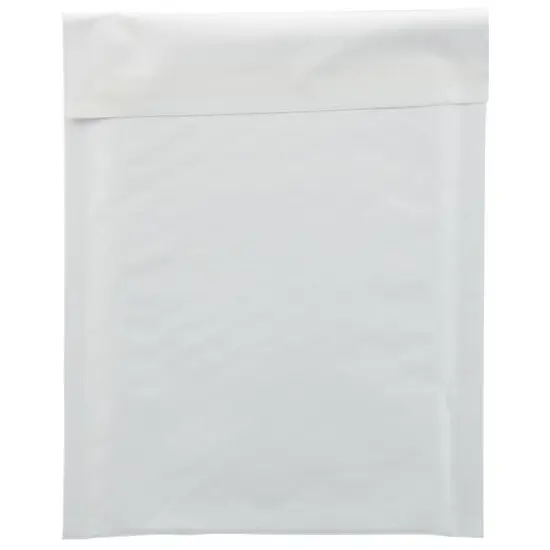 JAM Paper 6" x 8.5" White Kraft Bubble Lite Padded Mailers, 25ct. {5}