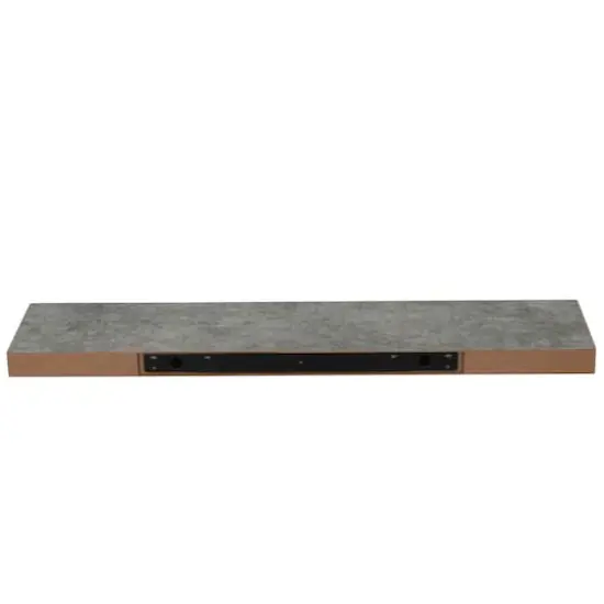 Household Essentials Floating Wall Shelf Gray {11}