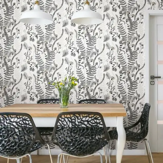 RoomMates Verso Peel & Stick Wallpaper Gray/Taupe {5}