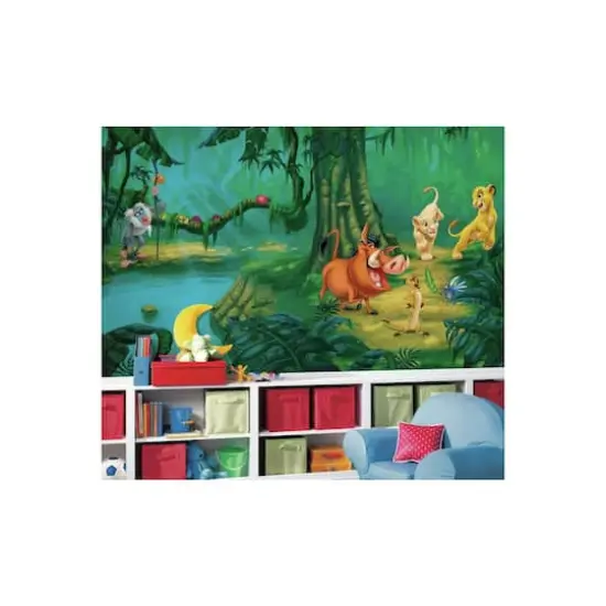 RoomMates Lion King Chair Rail Prepasted Mural  {3}