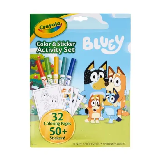 Crayola&reg; Bluey Color & Sticker Activity Set {1}