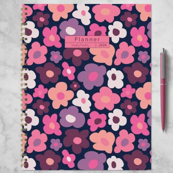 TF Publishing 2024 All the Flowers Large Planner {6}