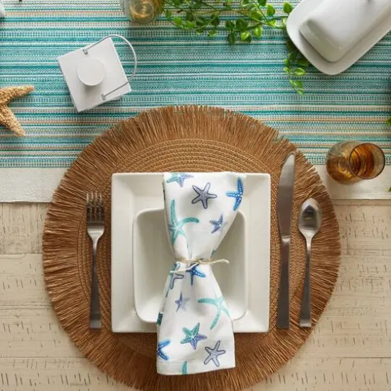 DII&reg; Starfish Cloth Dinner Napkins, 6ct. {10}