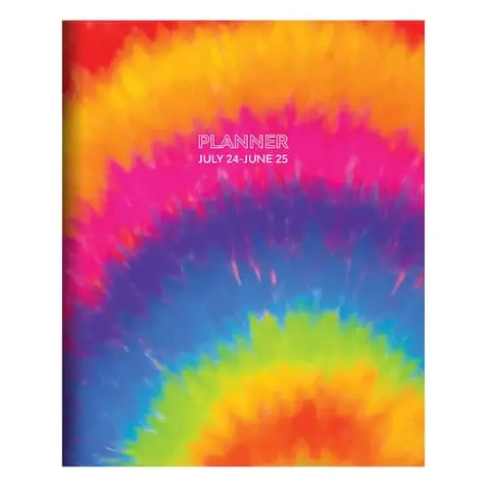 TF Publishing 2024-2025 Medium Tie-Dye Monthly Planner {1}