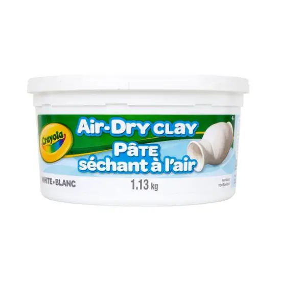 Crayola Air Dry White Clay, 2.5lb. {6}