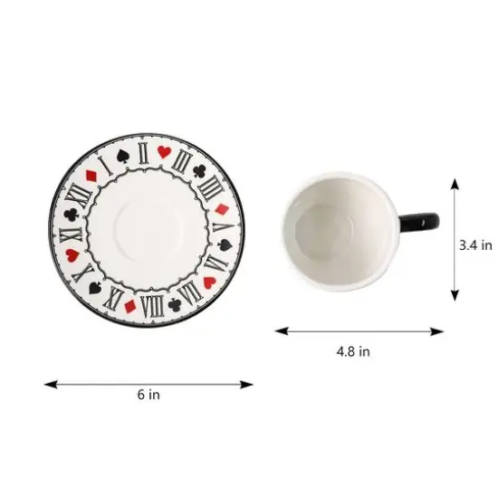 Mad Hatter Cup & Saucer Set by Ashland&reg; {3}