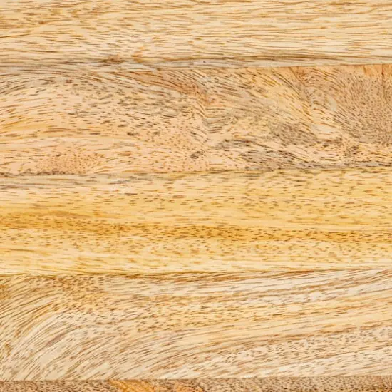 Hello Honey&reg; Natural Round Mango Wood Stool {7}