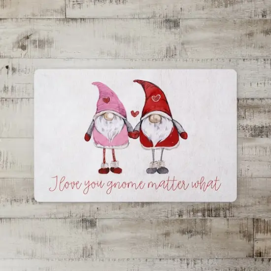 Love Gnomes Floor Mat {3}