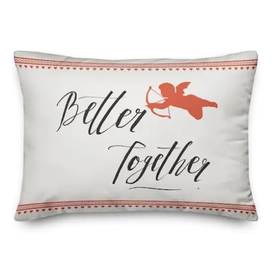 Better Together 14" x 20" Throw Pillow {1}