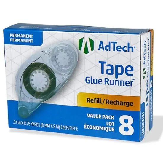 AdTech&trade; Crafter's Tape&trade; Refills Value 8 Pack {6}