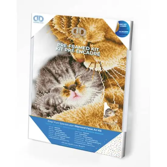 Diamond Dotz&reg; Intermediate Tender Moment with Frame Diamond Painting Kit {4}