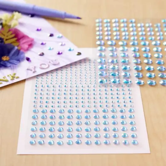 Bling Stickers Variety Pack by Recollections&trade; Blue AB {3}