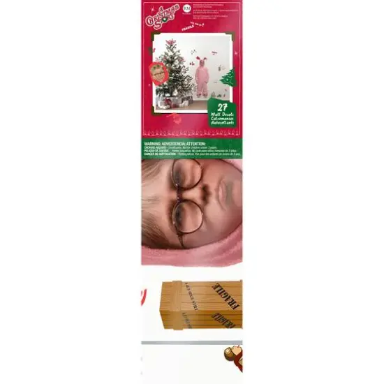 RoomMates A Christmas Story Bunny Suit Ralphie Giant Wall Decal Set {8}