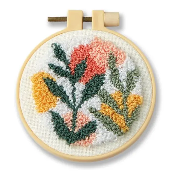 Mix Leaf Punch Needle Kit by Loops & Threads&reg; {1}