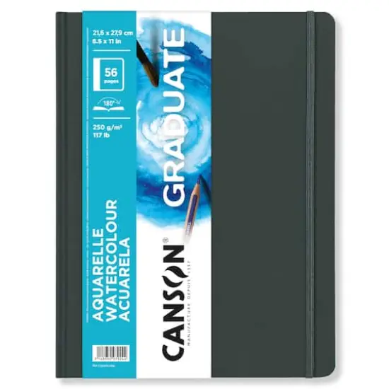 Canson&reg; 8.5" x 11" Graduate Watercolor Book {1}