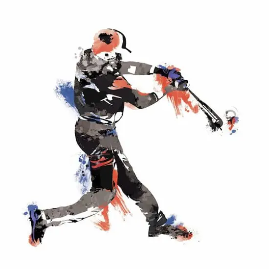 RoomMates Baseball Champion Giant Peel & Stick Wall Decals {1}