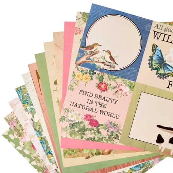 12" x 12" Field Journal Paper Pad by Recollections&trade;, 58 Sheets {5}