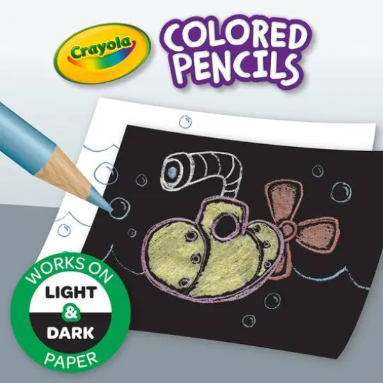 Crayola&reg; Metallic Colored Pencils, 6 Packs of 8 {7}