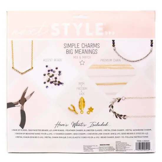 Next Style&trade; DIY Charm & Chain Jewelry {4}