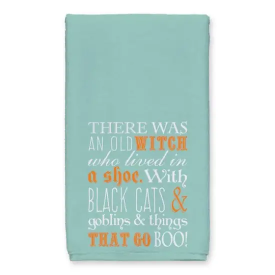 Witch in a Shoe Tea Towel Set {3}