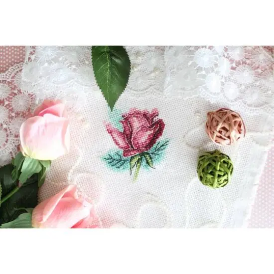 MP Studia Rose Counted Cross Stitch Kit {5}