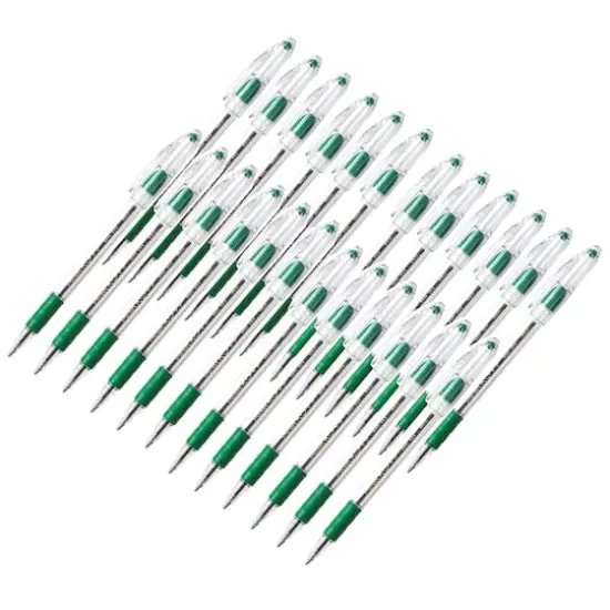 Pentel&reg; R.S.V.P.&reg; Medium Point Ballpoint 24 Pen Set Green {1}