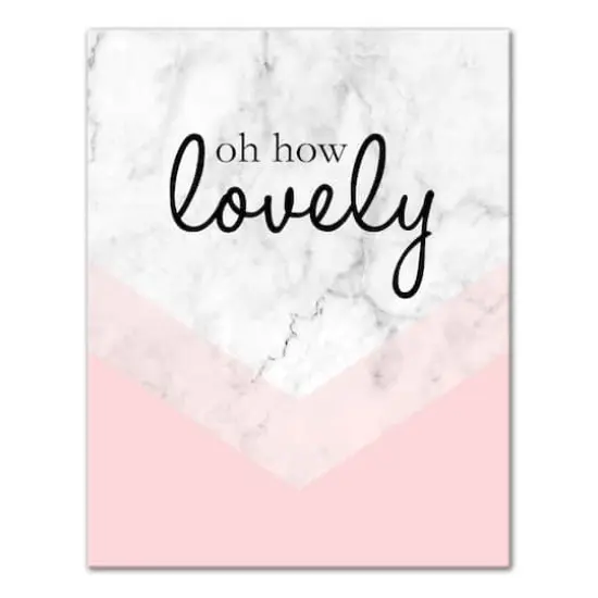 Oh How Lovely Canvas Wall Art {1}