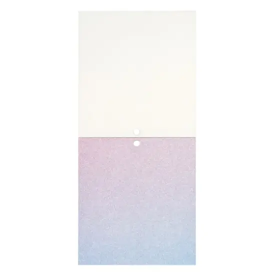 6" x 6" Pastel Ombre Glitter Cardstock Paper Pad, 24 Sheets by Recollections&trade; {4}