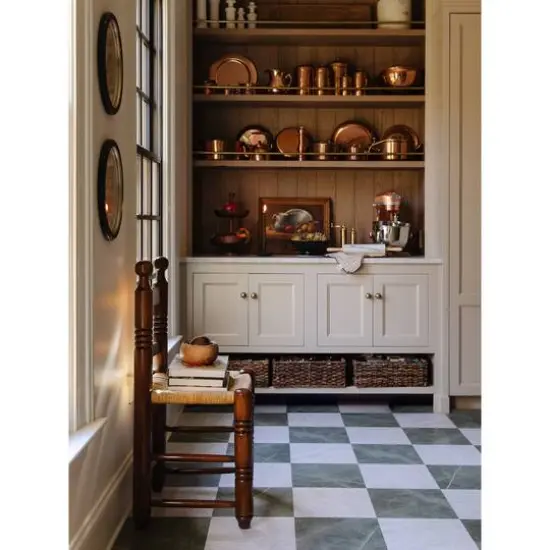 Chris Loves Julia Bonneville Peel & Stick Floor Tiles, 10ct. Jade {6}