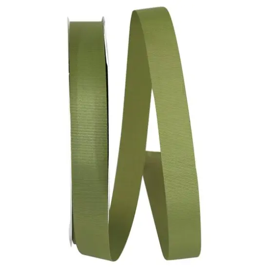Reliant 7/8" x 100yd. Grosgrain Allure Ribbon Moss {1}