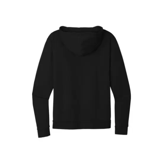 Next Level Unisex Santa Cruz Zip Hoodie Black {5}