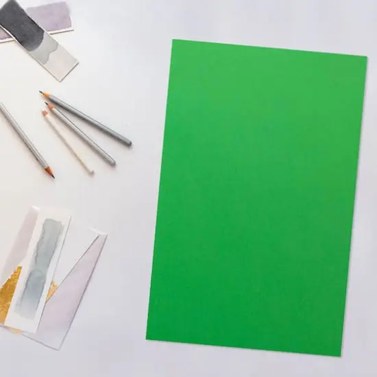 JAM Paper Matte 11" x 17" 24lb. Paper, 100 Sheets Green {4}