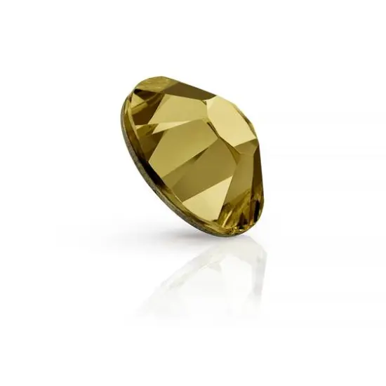 Preciosa MAXIMA SS20 Flatback Czech Crystals, 144ct. Gold Beryl {4}